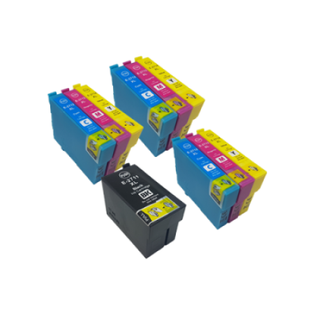 Compatible Epson 27XL Ink Cartridge 10 Pack - Extra Colours