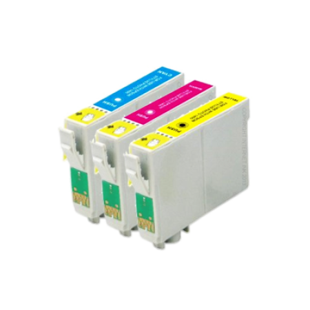 Compatible Epson T0442/3/4 Ink Cartridge Colour Multipack C/M/Y