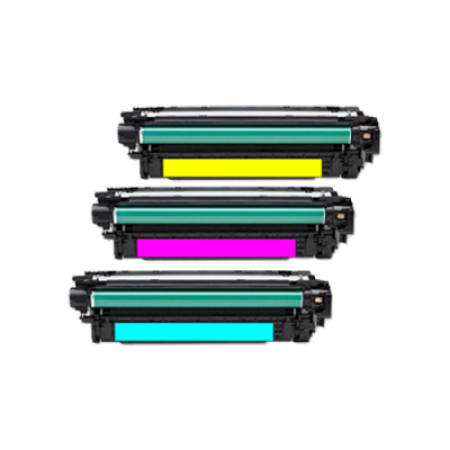 Compatible HP 507A Toner Cartridge Colour Pack - 3 Toners