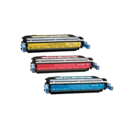 Compatible HP 643A Toner Cartridge Colour Pack - 3 Toners