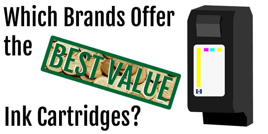 which brands offer the best value ink cartridges